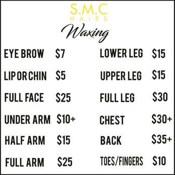 SMC Hairs - S.M.C HAiRS -Waxing Prices- - Hair Salons Near Me - Ridgefield Park, New Jersey SMC Hairs - S.M.C HAiRS -Waxing Prices- - Hair Salons Near Me - Ridgefield Park, New Jersey
