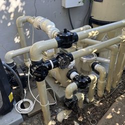 Indigo Pool & Spa - Equipment pad level and replumb