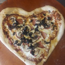 Pizza Hut - Valentine's pizza from my Valentine.