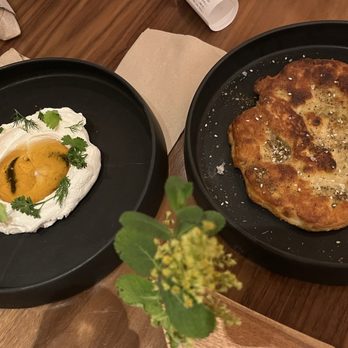 Boul'ange - Labneh with flatbread - Pizza Near Me - Los Angeles, California