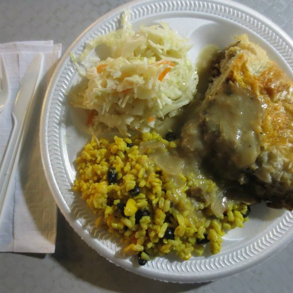 Helena's Magic Kitchen - Mushroom pie & two sides. - American Near Me - Toronto, Ontario Helena's Magic Kitchen - Mushroom pie & two sides. - American Near Me - Toronto, Ontario