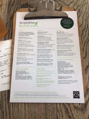 Menu photo 3 Serpentine Bar & Kitchen London, XGL Menu photo 3 Serpentine Bar & Kitchen London, XGL