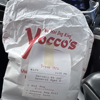 Yocco's Hot Dog King - Cheap joint - think it would've been better if I would've went inside... - Hot Dogs Near Me - Allentown, Pennsylvania Yocco's Hot Dog King - Cheap joint - think it would've been better if I would've went inside... - Hot Dogs Near Me - Allentown, Pennsylvania