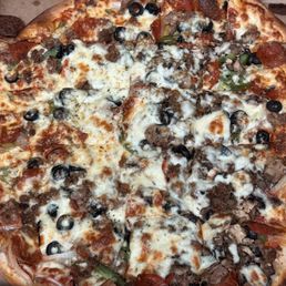 The Monster. Their version of a supreme. Delicious!!!