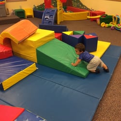 Early Childhood Center - Shapes of fun to climb on