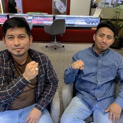 Valliani Jewelers - These two brothers love there diamond rings