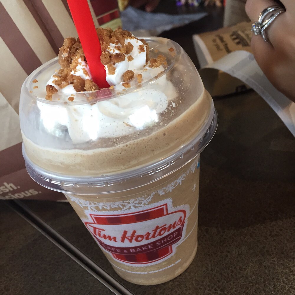 Tim Hortons - Pumpkin iced cap - Donuts Near Me - Lockport, New York Tim Hortons - Pumpkin iced cap - Donuts Near Me - Lockport, New York