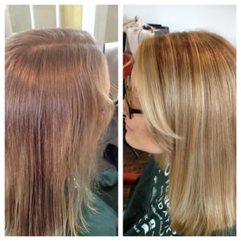 Beauty Society - subtle, natural back to spring time highlights. before and after. - Hair Salons Near Me - Ballston Spa, New York Beauty Society - subtle, natural back to spring time highlights. before and after. - Hair Salons Near Me - Ballston Spa, New York