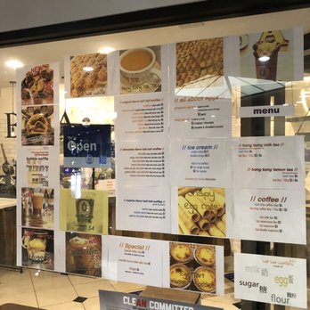 Ball Ball Waffle - Menu as of Jan 2021 - Hong Kong Style Cafe Near Me - Cleveland, Ohio