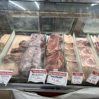 Big Value Market - a variety of meats for sale - Grocery Near Me - San Diego, California