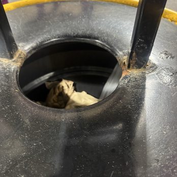 Planet Fitness - Trash full with bag sinking in. - Trainers Near Me - Kankakee, Illinois Planet Fitness - Trash full with bag sinking in. - Trainers Near Me - Kankakee, Illinois