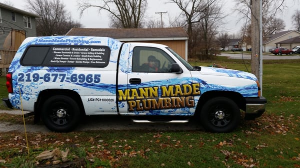 Mann Made Plumbing Logo