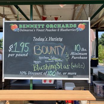 Bennett Orchards - Farmers Market Near Me - Frankford, Delaware