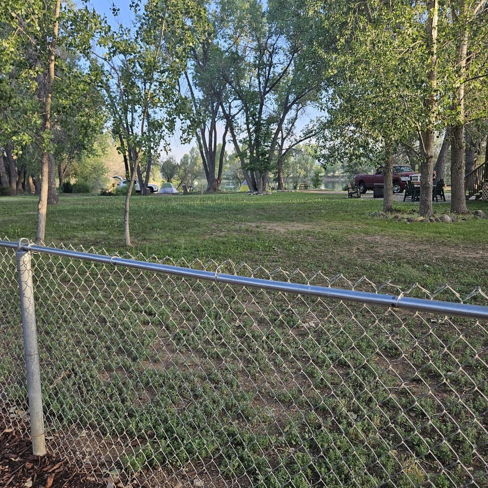 Koa Lakeside - View of lake from dog park - RV Parks Near Me - Fort Collins, Colorado Koa Lakeside - View of lake from dog park - RV Parks Near Me - Fort Collins, Colorado