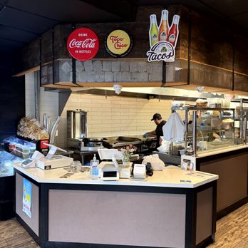 Crack Taco Shop - Counter and Open Kitchen at Crack Taco Shop Cassandra Bankson - Tacos Near Me - San Diego, California