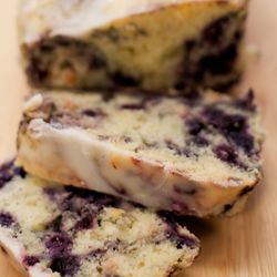 Great Harvest Bread - Blueberry Lemon Pound cake
