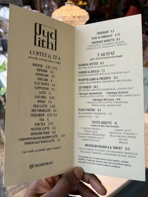 Menu photo 4 The Judith Cafe Cleveland, OH Menu photo 4 The Judith Cafe Cleveland, OH