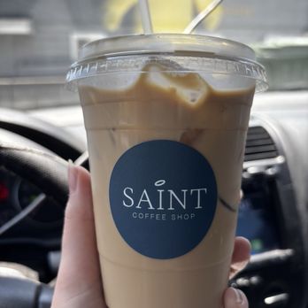 Saint Coffee Shop - Iced vanilla latte - Coffee & Tea Near Me - Los Angeles, California Saint Coffee Shop - Iced vanilla latte - Coffee & Tea Near Me - Los Angeles, California