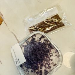 Chai Biscuit Cafe - Ube Tres Leches (Milk Cake) and Dubai chocolate