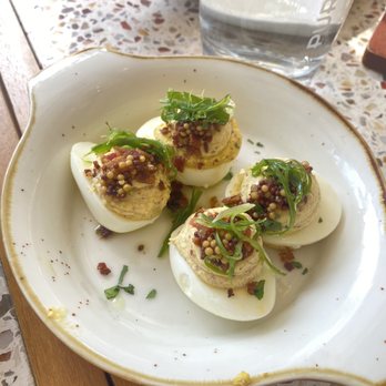 Daily Gather - Deviled Eggs - Breakfast & Brunch Near Me - Houston, Texas Daily Gather - Deviled Eggs - Breakfast & Brunch Near Me - Houston, Texas