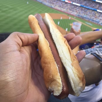 Dodger Stadium - Dodger dog plain. Dodger Stadium 4/16/2016 - Stadiums & Arenas Near Me - Los Angeles, California Dodger Stadium - Dodger dog plain. Dodger Stadium 4/16/2016 - Stadiums & Arenas Near Me - Los Angeles, California