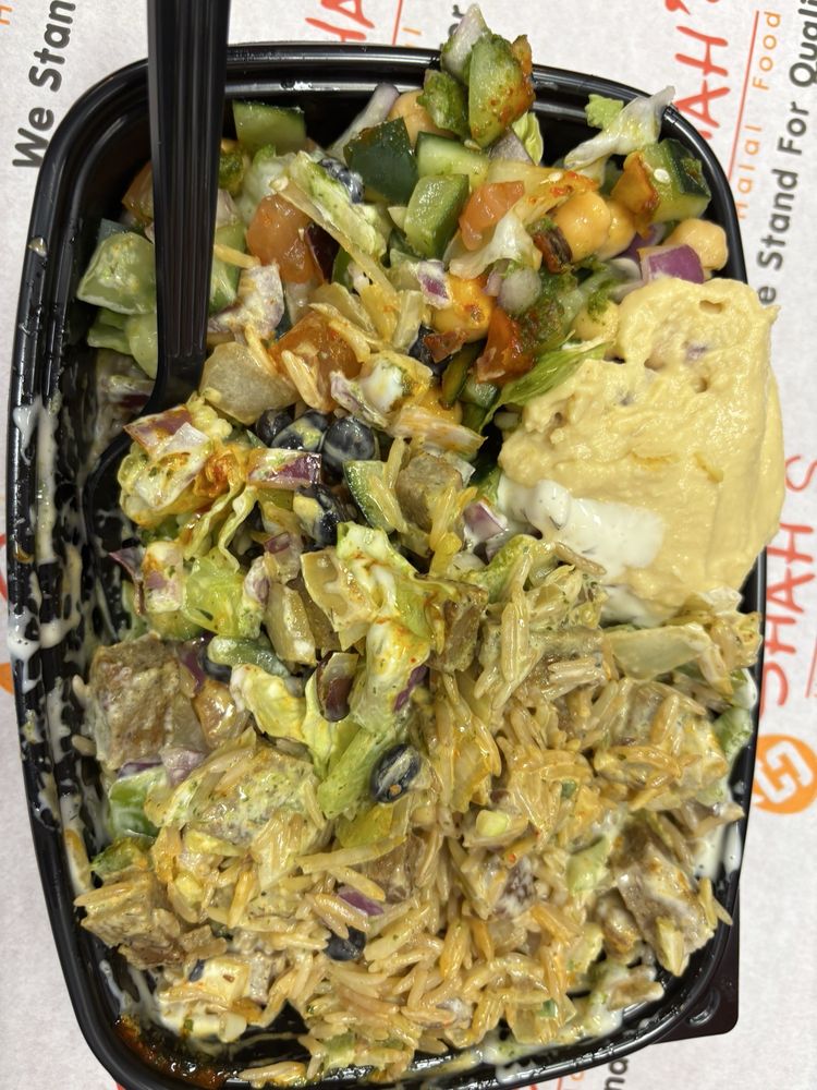 Food from Shah's Halal Food