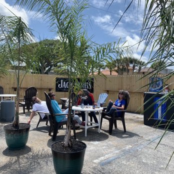 Speedway bar - Relaxing outdoor seating, with fire pit for your fun nights out! - Dive Bars Near Me - Daytona Beach, Florida