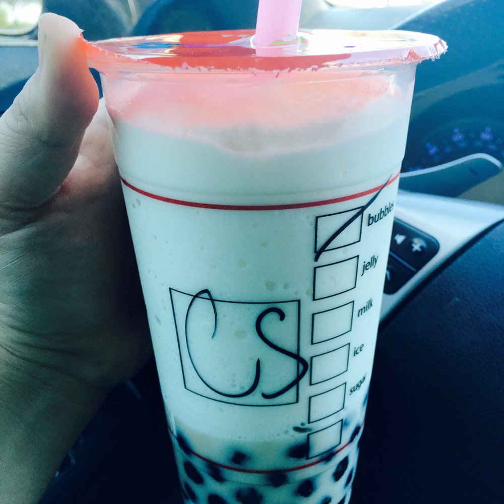 Fat Straws - Coconut slush w/bubbles - Coffee & Tea Near Me - Plano, Texas Fat Straws - Coconut slush w/bubbles - Coffee & Tea Near Me - Plano, Texas