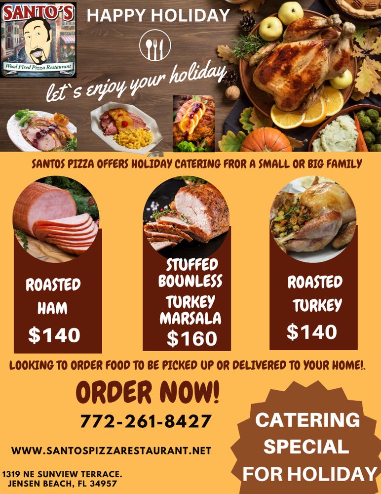 ORIGINAL SANTOS WOOD FIRED PIZZA 142 Photos & 197 Reviews 1319 NE Sunview Ter, Jensen Beach