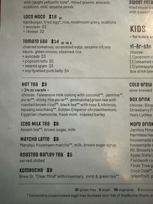 Menu photo 2 The Rabbit Hole San Francisco, CA Menu photo 2 The Rabbit Hole San Francisco, CA