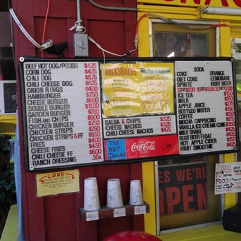 Confusion Hill - Snack bar menu - Amusement Parks Near Me - Piercy, California Confusion Hill - Snack bar menu - Amusement Parks Near Me - Piercy, California