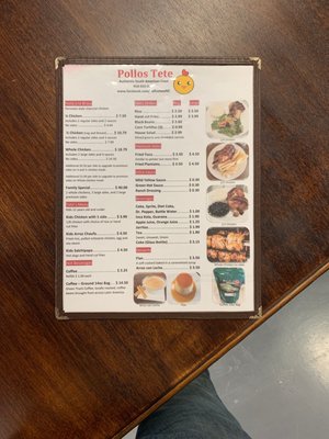 Menu photo 5 Pollos Tete Jacksonville, NC Menu photo 5 Pollos Tete Jacksonville, NC