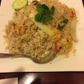 Thai Spoon Restaurant - Shrimp fried rice amazing... - Thai Near Me - Highland, California