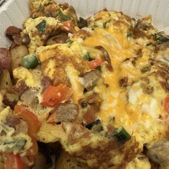Manor Grill & Bar - Manor skillet eggs way over cooked! - American Near Me - San Leandro, California Manor Grill & Bar - Manor skillet eggs way over cooked! - American Near Me - San Leandro, California