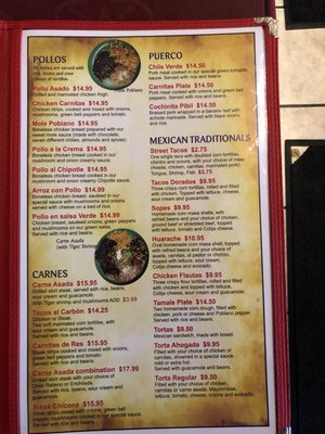 Menu photo 6 Señor Villa Seattle, WA