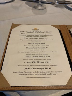 Menu photo 5 Eddie Merlot's Ashburn, VA