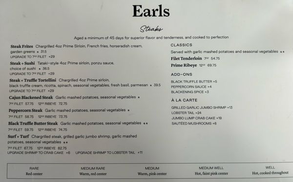 Menu photo 2 Earls Kitchen + Bar Boston, MA
