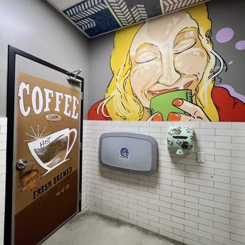 Resurrection Cup Coffee - Cute bathroom art. - Coffee & Tea Near Me - Fort Lauderdale, Florida Resurrection Cup Coffee - Cute bathroom art. - Coffee & Tea Near Me - Fort Lauderdale, Florida