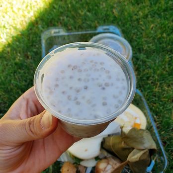 Honey Teahive - Taro Tapioca Coconut Pudding - Caterers Near Me Honey Teahive - Taro Tapioca Coconut Pudding - Caterers Near Me