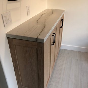Hanson-Smith Cabinetry - Mark and my husband did a super job figuring out dimensions here; kept the cabinet back from the wall edge a bit to give space an open feel! - Kitchen & Bath Near Me - San Marcos, California Hanson-Smith Cabinetry - Mark and my husband did a super job figuring out dimensions here; kept the cabinet back from the wall edge a bit to give space an open feel! - Kitchen & Bath Near Me - San Marcos, California