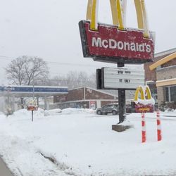 McDonald's - May 4, 2024 - Re-opening day! (drive-through only)