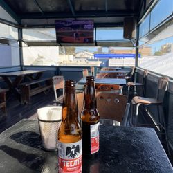 Solazo - $2 Tecate's on the upstairs patio