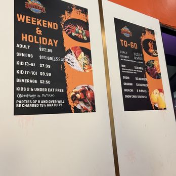 Buffetopia - Menú 11/25 - Seafood Near Me - Humble, Texas