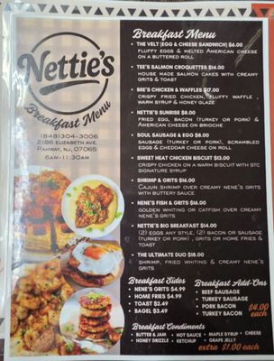 Menu photo 3 Nettie's Rahway, NJ Menu photo 3 Nettie's Rahway, NJ