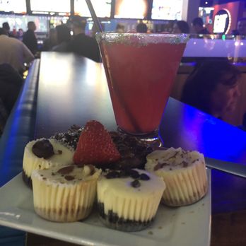 Dave & Buster's Camp Hill - Harrisburg - Watermelon margarita with strawberry cubes and an assortment of desserts - American Near Me - Camp Hill, Pennsylvania Dave & Buster's Camp Hill - Harrisburg - Watermelon margarita with strawberry cubes and an assortment of desserts - American Near Me - Camp Hill, Pennsylvania
