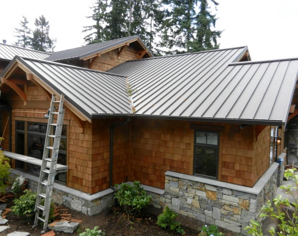 Slide of Affordable Metal Roof Installation
