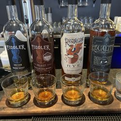 ASW Whiskey Exchange - Whiskey flight