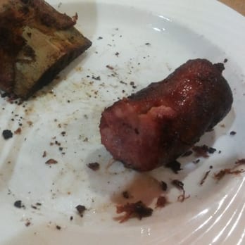 Brasilia Grill - The sausage is impeccable. Cross section. - Brazilian Near Me - Newark, New Jersey Brasilia Grill - The sausage is impeccable. Cross section. - Brazilian Near Me - Newark, New Jersey
