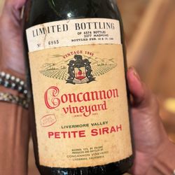 Private Maui Chef - 1965 vintage - magnum - Concannon Petite Sirah birth year