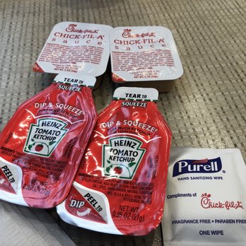 Chick-fil-A - The sauces! - Fast Food Near Me - Pasadena, California